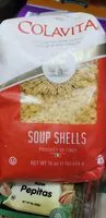 Mängden socker i Colavita, soup shells, enriched macaroni product