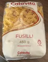 Mängden socker i Pâtes Fusili