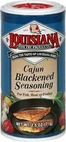 Mängden socker i Louisiana fish fry products cajun blackened seasoning