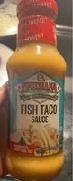 Mängden socker i Fish taco sauce