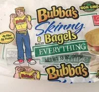 Mängden socker i Bubba’s Skinny Everything Bagels
