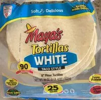 Mängden socker i Tortillas White