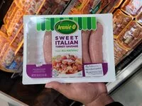 Mängden socker i Lean sweet italian turkey sausage
