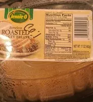 Mängden socker i Roasted turkey breast