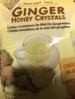 Mängden socker i Ginger honey crystals