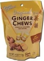 Mängden socker i Special formulas ginger chews original