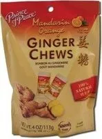 Mängden socker i Ginger chews orange bag