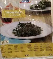 Mängden socker i Sfoglielle di spinaci