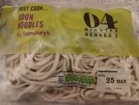 Mängden socker i Pâtes udon