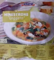 Mängden socker i Minestrone leggero