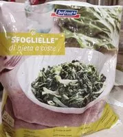 Mängden socker i Sfoglielle di bieta a coste