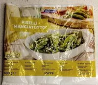 Mängden socker i Piselli "mangiatutto"