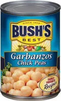 Mängden socker i Bush's garbanzos chick peas
