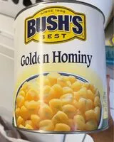 Mängden socker i Bush'S Golden Hominy  108 Oz