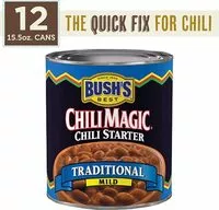 Mängden socker i Bush’s best chili magic chili starter classic homestyle