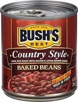 Mängden socker i Country style baked beans