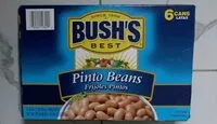 Mängden socker i Bush’s best Pinto beans