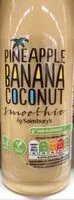 Mängden socker i Pineapple Banana Coconut Smoothie