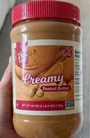 Mängden socker i Creamy Peanut Butter