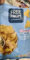 Mängden socker i Lightly salted tortilla chips gluten free