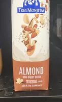 Mängden socker i Leche de almendras