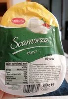 Mängden socker i Scamorza bianca