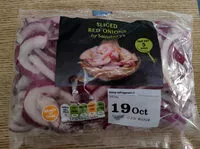 Mängden socker i Sliced Red Onions