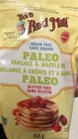 Mängden socker i Paleo pancake and waffle mix gluten free