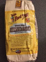 Mängden socker i Brown rice flour