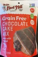 Mängden socker i Bob's Red Mill Grain Free Chocolate Cake Mix