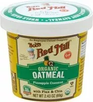 Mängden socker i Organic Oatmeal