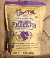 Mängden socker i organic whole grain cracked freekeh