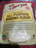 Mängden socker i Bob's Red Mill Gluten Free All-Purpose Baking Flour