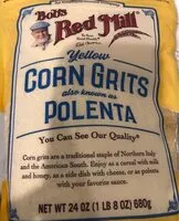 Mängden socker i Yellow corn grits