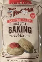 Mängden socker i Biscuit and baking mix