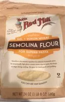 Mängden socker i Semoulina flour