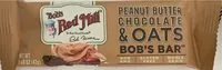 Mängden socker i Peanut Butter Chocolate & Oats Bob's Bar