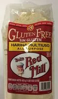 Mängden socker i Harina multiuso sin gluten Red Mill