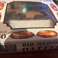 Mängden socker i Medjoul Datteln BIO