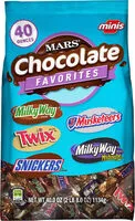 Mängden socker i Snickers twix musketeers milky way milky way