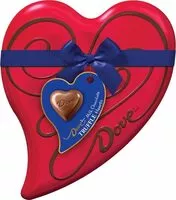 Mängden socker i Valentines milk chocolate truffles candy heart