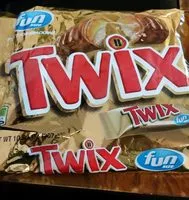 Mängden socker i Fun size caramel and chocolate cookie bar candy