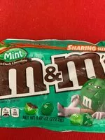 Mängden socker i m&m's Mint Dark Chocolate