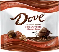 Mängden socker i Promises peanut butter and milk chocolate candy