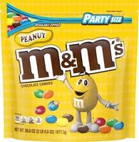 Mängden socker i Peanut chocolate candy