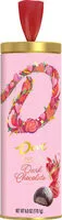 Mängden socker i Dove valentine& day dark chocolate tube