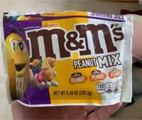 Mängden socker i M&M’s Peanut MIX