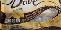 Mängden socker i Dove white chocolate lemon meringue