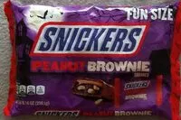 Mängden socker i SNICKERS peanut brownie squares