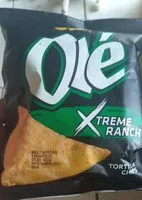 Mängden socker i Olé Xtreme Ranch